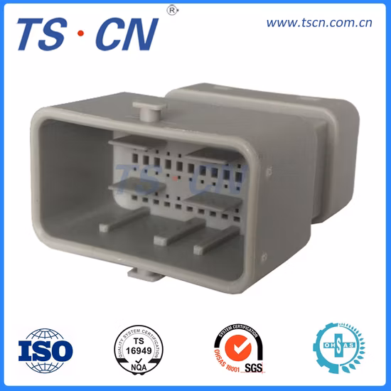 Fil Molex pour embarquer l'en-tête de carte PCB d'ECU automobile connecteur vertical en-tête CMC 48 Vie